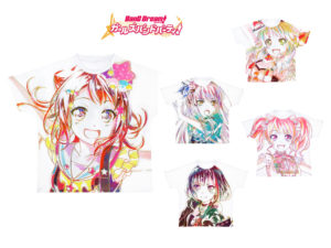 バンドリ！ ガールズバンドパーティ！のTシャツ二次受注してた。