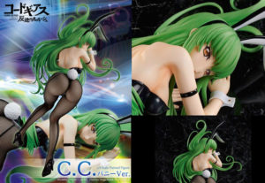 エロいよ、、コードギアス 反逆のルルーシュ　C.C. バニーVer.　フリーイング