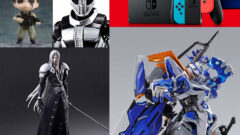 switch最新事情とセフィロス、メタルビルド、真骨彫電王などフィギュア諸々。