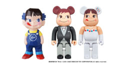 ペコちゃんソフビ&BE@RBRICK【新作白×蛍光ピンク抽選7/17〜】
