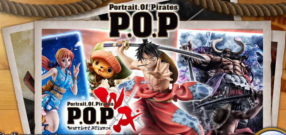 ワンピースフィギュア「p.o.p」ことPortrait.Of.Piratesとは？プレミア 